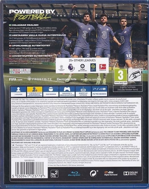 FIFA 22 - PS4 (B Grade) (Genbrug)